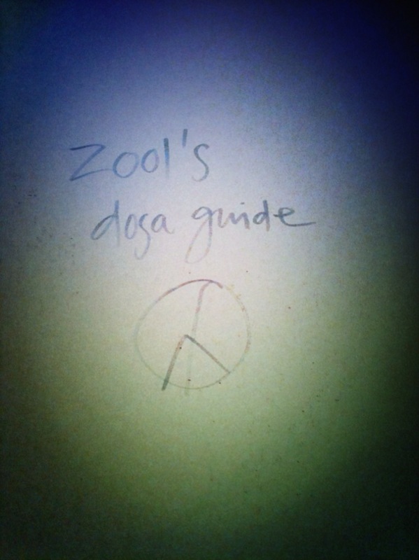 zool’s DOSA guide  ! ! !